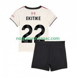 Dres Liverpool Hugo Ekitike 22 Gostujući 2025-2026 Kratkih Rukava - Dječji