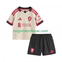 Dres Liverpool Gostujući 2025-2026 Kratkih Rukava - Dječji