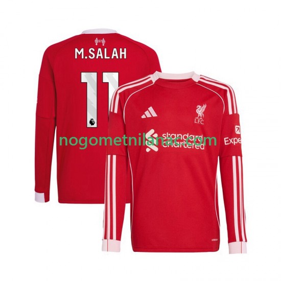 Dres Liverpool Mohamed Salah 11 Domaći 2025-2026 Dugim Rukavima - Muški