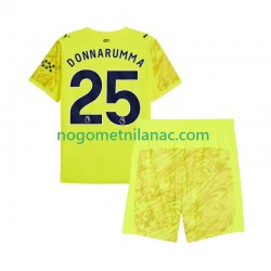 Golmanski Dres - Dres Manchester City Gianluigi Donnarumma 25 Treći 2025-2026 Kratkih Rukava - Dječji
