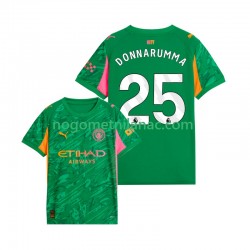 Golmanski Dres - Dres Manchester City Gianluigi Donnarumma 25 Domaći 2025-2026 Kratkih Rukava - Muški