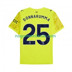 Golmanski Dres - Dres Manchester City Gianluigi Donnarumma 25 Treći 2025-2026 Kratkih Rukava - Muški
