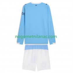 Dres Manchester City Domaći 2025-2026 Dugim Rukavima - Dječji