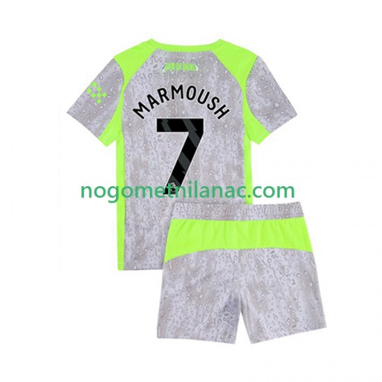 Dres Manchester City Omar Marmoush 7 Treći 2025-2026 Kratkih Rukava - Dječji