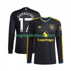 Dres Manchester United Alejandro Garnacho 17 Treći 2025-2026 Dugim Rukavima - Muški Dres Manchester United Alejandro Garnacho 17 Treći 2025-2026 Dugim Rukavima - Muški
