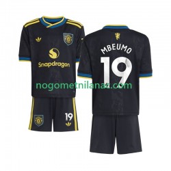 Dres Manchester United Bryan Mbeumo 19 Treći 2025-2026 Kratkih Rukava - Dječji Dres Manchester United Bryan Mbeumo 19 Treći 2025-2026 Kratkih Rukava - Dječji