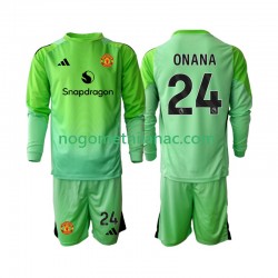 Golmanski Dres - Dres Manchester United Andre Onana 24 Četvrti 2025-2026 Dugim Rukavima - Dječji Golmanski Dres - Dres Manchester United Andre Onana 24 Četvrti 2025-2026 Dugim Rukavima - Dječji
