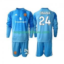 Golmanski Dres - Dres Manchester United Andre Onana 24 Domaći 2025-2026 Dugim Rukavima - Dječji Golmanski Dres - Dres Manchester United Andre Onana 24 Domaći 2025-2026 Dugim Rukavima - Dječji