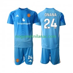 Golmanski Dres - Dres Manchester United Andre Onana 24 Domaći 2025-2026 Kratkih Rukava - Dječji Golmanski Dres - Dres Manchester United Andre Onana 24 Domaći 2025-2026 Kratkih Rukava - Dječji