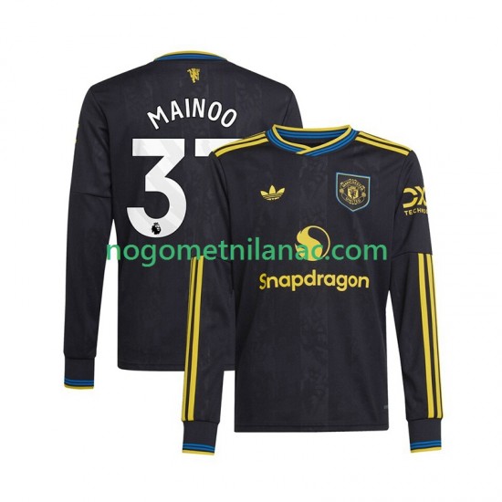Dres Manchester United Kobbie Mainoo 37 Treći 2025-2026 Dugim Rukavima - Muški