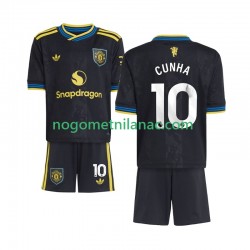 Dres Manchester United Matheus Cunha 10 Treći 2025-2026 Kratkih Rukava - Dječji Dres Manchester United Matheus Cunha 10 Treći 2025-2026 Kratkih Rukava - Dječji