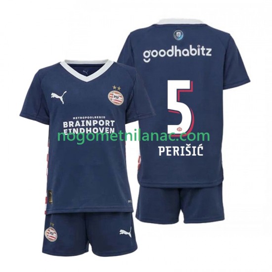 Dres PSV Eindhoven Ivan Perisic 5 Gostujući 2025-2026 Kratkih Rukava - Dječji