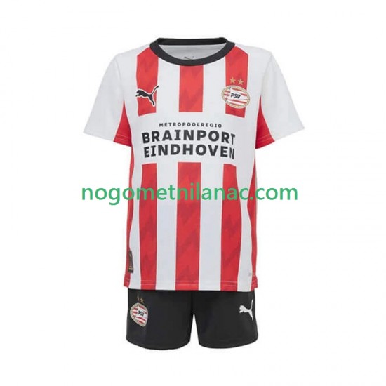 Dres PSV Eindhoven Domaći 2025-2026 Kratkih Rukava - Dječji