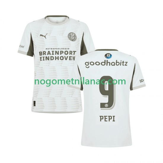 Dres PSV Eindhoven Ricardo Pepi 9 Treći 2025-2026 Kratkih Rukava - Muški