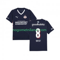Dres PSV Eindhoven Sergino Dest 8 Gostujući 2025-2026 Kratkih Rukava - Muški