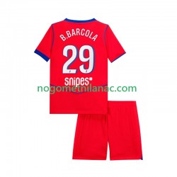 Dres Paris Saint-Germain Bradley Barcola 29 Treći 2025-2026 Kratkih Rukava - Dječji Dres Paris Saint-Germain Bradley Barcola 29 Treći 2025-2026 Kratkih Rukava - Dječji