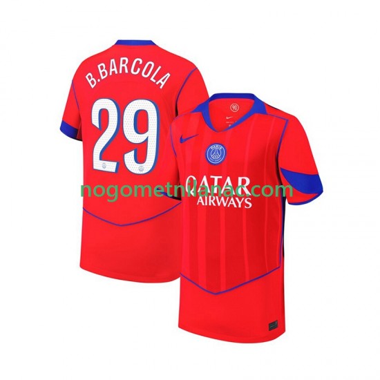 Dres Paris Saint-Germain Bradley Barcola 29 Treći 2025-2026 Kratkih Rukava - Muški