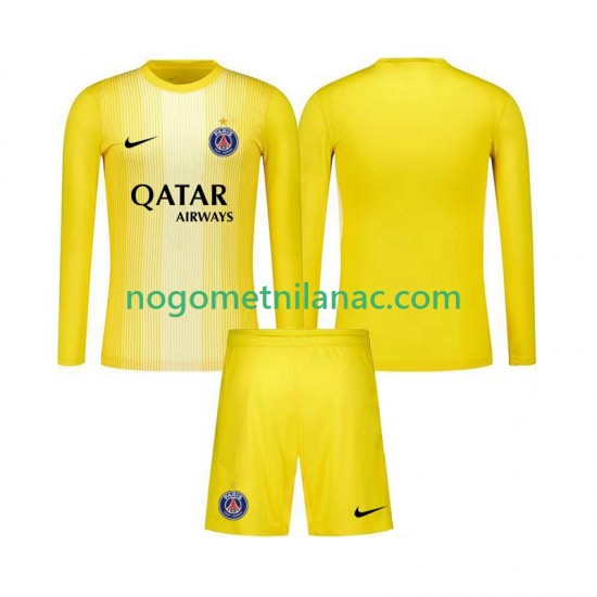 Golmanski Dres - Dres Paris Saint-Germain Treći 2025-2026 Dugim Rukavima - Dječji