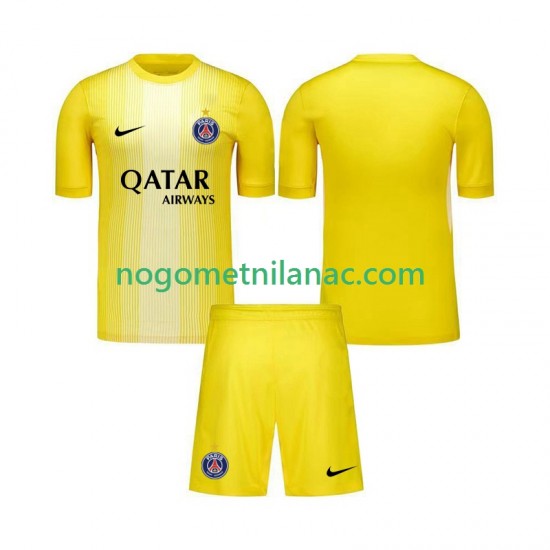 Golmanski Dres - Dres Paris Saint-Germain Treći 2025-2026 Kratkih Rukava - Dječji