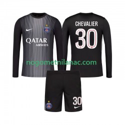 Golmanski Dres - Dres Paris Saint-Germain Lucas Chevalier 30 Domaći 2025-2026 Dugim Rukavima - Dječji
