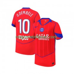 Dres Paris Saint-Germain Ousmane Dembele 10 Treći 2025-2026 Kratkih Rukava - Muški Dres Paris Saint-Germain Ousmane Dembele 10 Treći 2025-2026 Kratkih Rukava - Muški