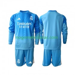 Golmanski Dres - Dres Real Madrid Domaći 2025-2026 Dugim Rukavima - Dječji