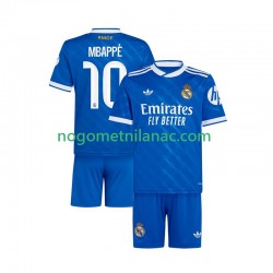Dres Real Madrid Mbappé Kylian 10 Treći 2025-2026 Kratkih Rukava - Dječji