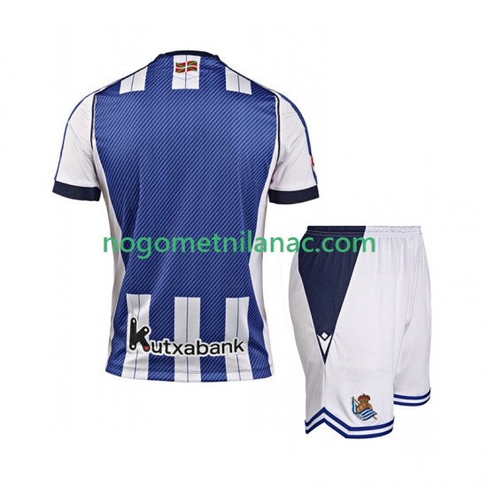 Dres Real Sociedad Domaći 2025-2026 Kratkih Rukava - Dječji
