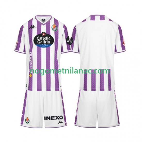 Dres Real Valladolid Domaći 2025-2026 Kratkih Rukava - Dječji