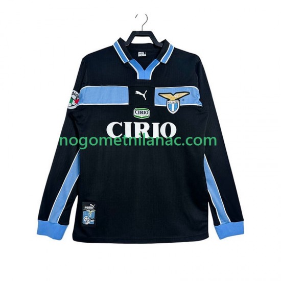 Dres SS Lazio Retro Gostujući 1998 1999 Dugim Rukavima - Muški