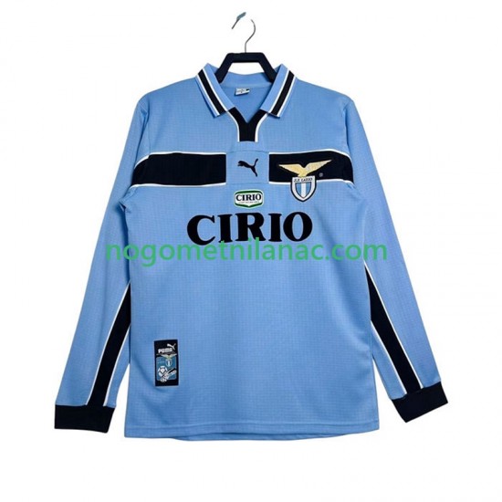 Dres SS Lazio Retro Domaći 1998 1999 Dugim Rukavima - Muški