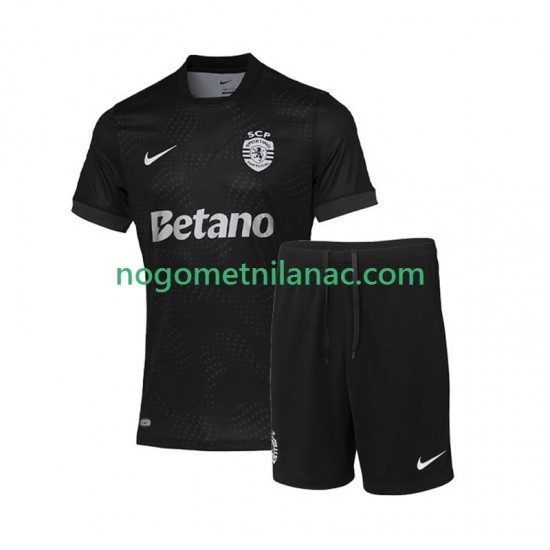 Dres Sporting CP Gostujući 2025-2026 Kratkih Rukava - Dječji