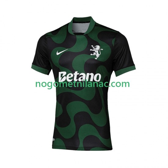 Dres Sporting CP Gostujući Četvrti 2025-2026 Kratkih Rukava - Muški