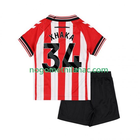 Dres Sunderland Granit Xhaka 34 Domaći 2025-2026 Kratkih Rukava - Dječji