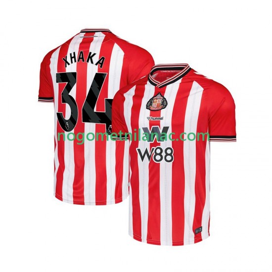 Dres Sunderland Granit Xhaka 34 Domaći 2025-2026 Kratkih Rukava - Muški