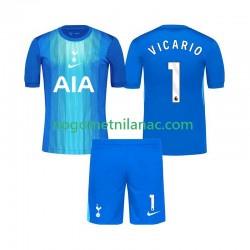 Golmanski Dres - Dres Tottenham Hotspur Guglielmo Vicario 1 Gostujući 2025-2026 Kratkih Rukava - Dječji