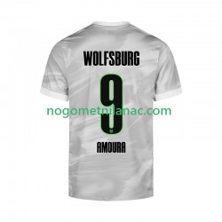 Dres VfL Wolfsburg Mohamed Amoura 9 Gostujući 2025-2026 Kratkih Rukava - Muški Dres VfL Wolfsburg Mohamed Amoura 9 Gostujući 2025-2026 Kratkih Rukava - Muški