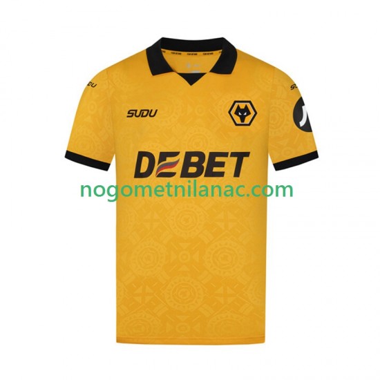 Dres Wolverhampton Wanderers Domaći 2025-2026 Kratkih Rukava - Muški