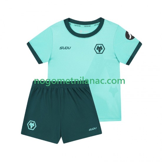 Dres Wolverhampton Wanderers Gostujući 2025-2026 Kratkih Rukava - Dječji