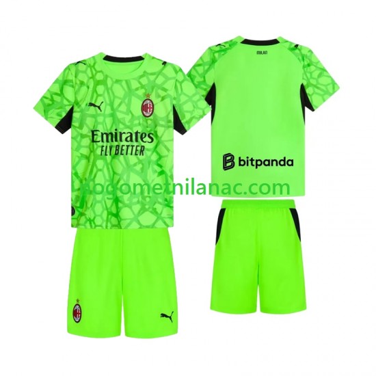 Golmanski Dres - Dres AC Milan Treći 2026-2027 Kratkih Rukava - Dječji