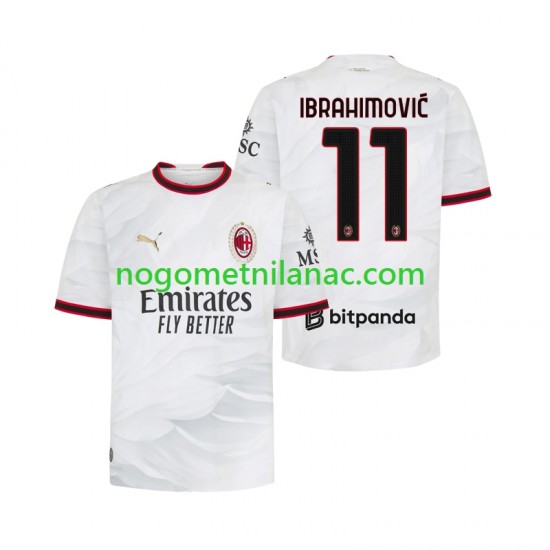 Dres AC Milan Ibrahimović 11 Gostujući 2026-2027 Kratkih Rukava - Muški