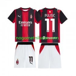 Dres AC Milan Pulisic 11 Domaći 2026-2027 Kratkih Rukava - Dječji