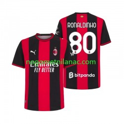 Dres AC Milan Ronaldinho 80 Domaći 2026-2027 Kratkih Rukava - Muški
