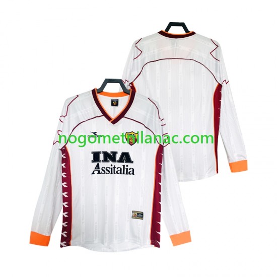 Dres Roma 2000 Retro Gostujući 1999 Dugim Rukavima - Muški