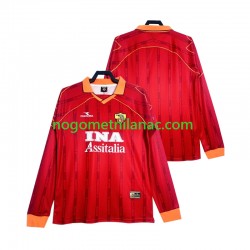 Dres Roma 2000 Retro Domaći 1999 Dugim Rukavima - Muški Dres Roma 2000 Retro Domaći 1999 Dugim Rukavima - Muški
