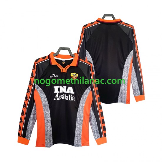 Dres Roma Retro Treći 1998 1999 Dugim Rukavima - Muški