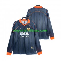 Dres Roma 2000 Retro Treći 1999 Dugim Rukavima - Muški Dres Roma 2000 Retro Treći 1999 Dugim Rukavima - Muški