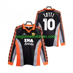 Dres Roma Totti 10 Retro Treći 1998 1999 Dugim Rukavima - Muški Dres Roma Totti 10 Retro Treći 1998 1999 Dugim Rukavima - Muški
