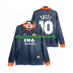 Dres Roma Totti 10 2000 Retro Treći 1999 Dugim Rukavima - Muški Dres Roma Totti 10 2000 Retro Treći 1999 Dugim Rukavima - Muški