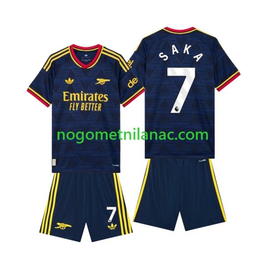 Dres Arsenal Bukayo Saka 7 Gostujući 2026-2027 Kratkih Rukava - Dječji